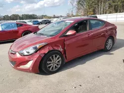 2016 Hyundai Elantra SE en venta en Dunn, NC