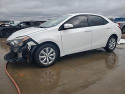 2015 Toyota Corolla L en venta en Grand Prairie, TX