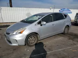 Salvage cars for sale from Copart Van Nuys, CA: 2014 Toyota Prius V