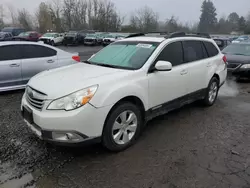 Vehiculos salvage en venta de Copart Portland, OR: 2011 Subaru Outback 2.5I Limited