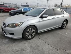 Salvage cars for sale from Copart Sun Valley, CA: 2013 Honda Accord LX