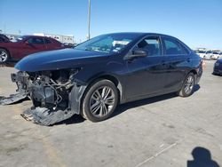 Salvage cars for sale at Grand Prairie, TX auction: 2017 Toyota Camry LE