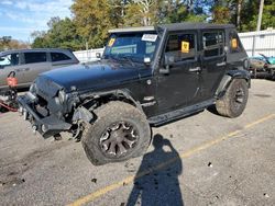 Jeep Wrangler Unlimited Sahara salvage cars for sale: 2012 Jeep Wrangler Unlimited Sahara