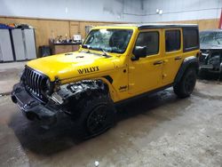 Salvage cars for sale from Copart Kincheloe, MI: 2020 Jeep Wrangler Unlimited Sport