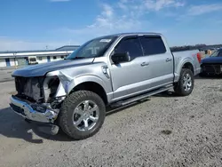 Salvage cars for sale at Lumberton, NC auction: 2022 Ford F150 Supercrew