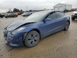 Tesla salvage cars for sale: 2021 Tesla Model 3