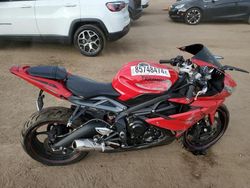 Salvage cars for sale from Copart China: 2015 Triumph Daytona 675