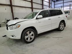 Salvage cars for sale at Lawrenceburg, KY auction: 2009 Toyota Highlander Limited