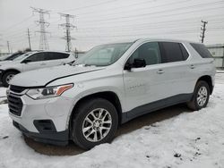 Chevrolet salvage cars for sale: 2020 Chevrolet Traverse LS