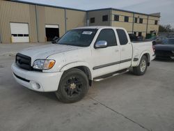 Salvage trucks for sale at Wilmer, TX auction: 2004 Toyota Tundra Access Cab SR5