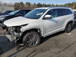 Toyota salvage cars for sale: 2018 Toyota Highlander SE