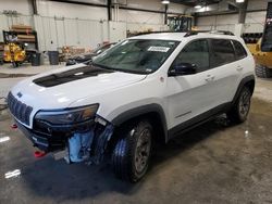 Salvage cars for sale at Bridgeton, MO auction: 2022 Jeep Cherokee Trailhawk