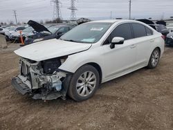 Salvage cars for sale from Copart Elgin, IL: 2016 Subaru Legacy 2.5I Premium