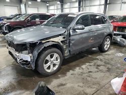 Salvage cars for sale at Ham Lake, MN auction: 2017 Mercedes-Benz GLC 300 4matic