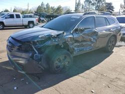 Salvage cars for sale at Denver, CO auction: 2021 Subaru Outback Onyx Edition XT