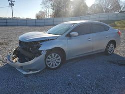 2016 Nissan Sentra S en venta en Gastonia, NC