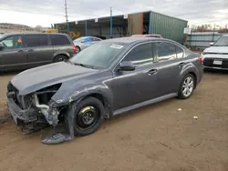 Salvage cars for sale at Colorado Springs, CO auction: 2014 Subaru Legacy 2.5I Limited