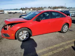 Salvage cars for sale at Pennsburg, PA auction: 2015 Chevrolet Cruze L