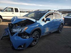 Subaru Crosstrek salvage cars for sale: 2017 Subaru Crosstrek Premium