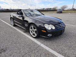 Salvage cars for sale at Brookhaven, NY auction: 2007 Mercedes-Benz SL 55 AMG