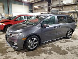 Salvage cars for sale at Eldridge, IA auction: 2020 Honda Odyssey Touring