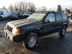 Vehiculos salvage en venta de Copart Portland, OR: 1998 Jeep Grand Cherokee Limited