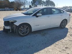 Salvage cars for sale at Loganville, GA auction: 2017 Ford Fusion SE Hybrid