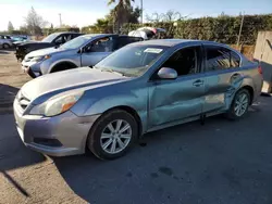 Subaru Legacy salvage cars for sale: 2010 Subaru Legacy 2.5I Premium