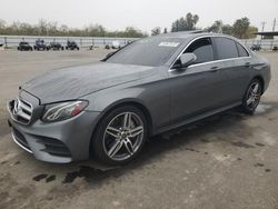 Salvage cars for sale at Fresno, CA auction: 2018 Mercedes-Benz E 300