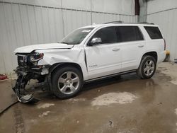 Salvage cars for sale at Franklin, WI auction: 2020 Chevrolet Tahoe K1500 Premier