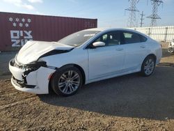 Salvage cars for sale at Elgin, IL auction: 2015 Chrysler 200 Limited