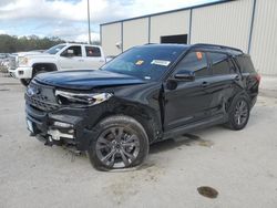 Salvage vehicles for parts for sale at auction: 2022 Ford Explorer XLT