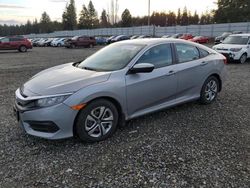 Honda salvage cars for sale: 2016 Honda Civic LX