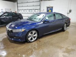 Salvage cars for sale from Copart Blaine, MN: 2018 Honda Accord Touring