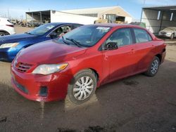 Salvage cars for sale at Brighton, CO auction: 2013 Toyota Corolla Base