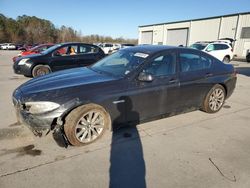 Salvage cars for sale at Gaston, SC auction: 2011 BMW 528 I