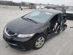 Salvage cars for sale at Lebanon, TN auction: 2015 Honda Civic LX