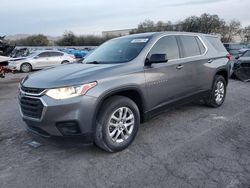 Salvage cars for sale at Las Vegas, NV auction: 2020 Chevrolet Traverse LS