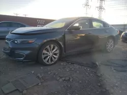 Chevrolet salvage cars for sale: 2016 Chevrolet Malibu Premier