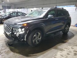 Salvage cars for sale at Candia, NH auction: 2021 Hyundai Santa FE SEL