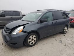 Salvage cars for sale at Wayland, MI auction: 2008 Toyota Sienna CE