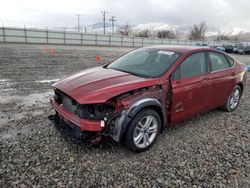 Salvage cars for sale at Magna, UT auction: 2018 Ford Fusion SE Hybrid