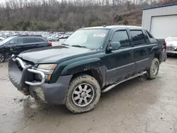 Salvage trucks for sale at Hurricane, WV auction: 2004 Chevrolet Avalanche K1500