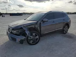 Salvage cars for sale at Arcadia, FL auction: 2019 Volkswagen Tiguan SEL Premium