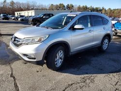 Salvage cars for sale at Exeter, RI auction: 2016 Honda CR-V EXL