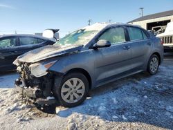 Salvage cars for sale at Chicago Heights, IL auction: 2020 KIA Rio LX