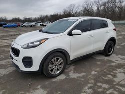 Salvage cars for sale at Ellwood City, PA auction: 2018 KIA Sportage LX