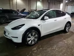 Salvage cars for sale at Woodhaven, MI auction: 2023 Tesla Model Y