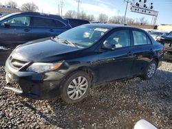 Salvage cars for sale at Columbus, OH auction: 2012 Toyota Corolla Base