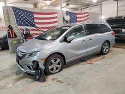 Salvage cars for sale at Columbia, MO auction: 2020 Honda Odyssey EXL